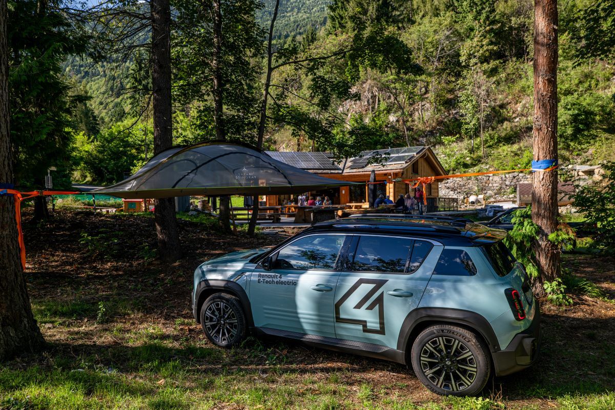 Glamping Triangia tende sospese