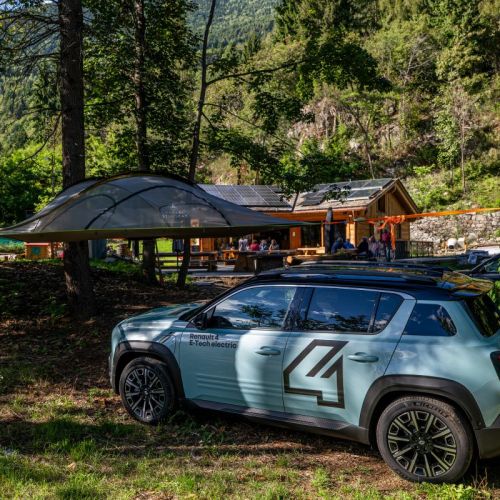 Triangia Glamping tende sospese